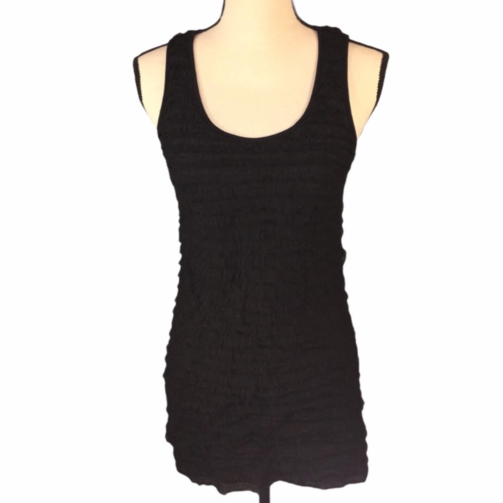 Free People Full Ruffle Detail Tunic Tank Top SzXS